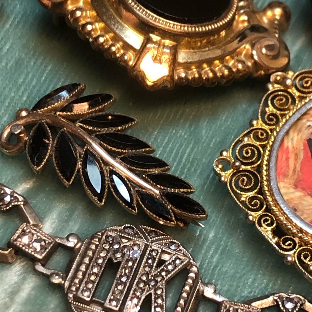 Victorian Georgian jewelry mourning - Picture 10 of 15